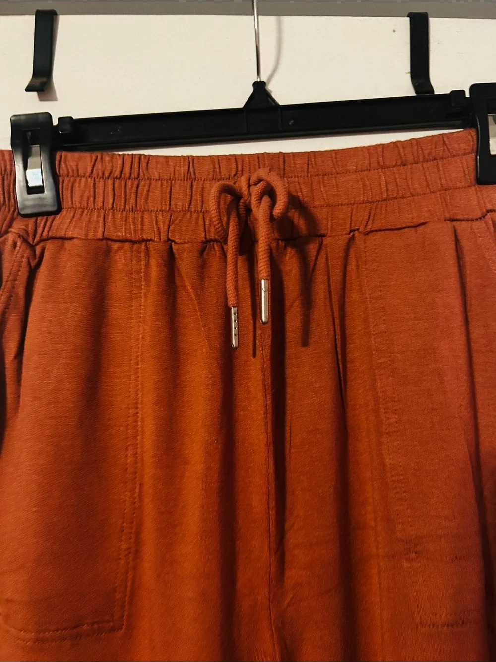 Copper Key Rust Drawstring Joggers - Picture 3 of 6